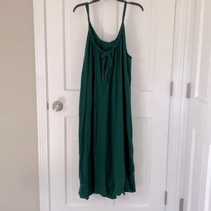 Green Beach Dress Cover-up. Never worn.